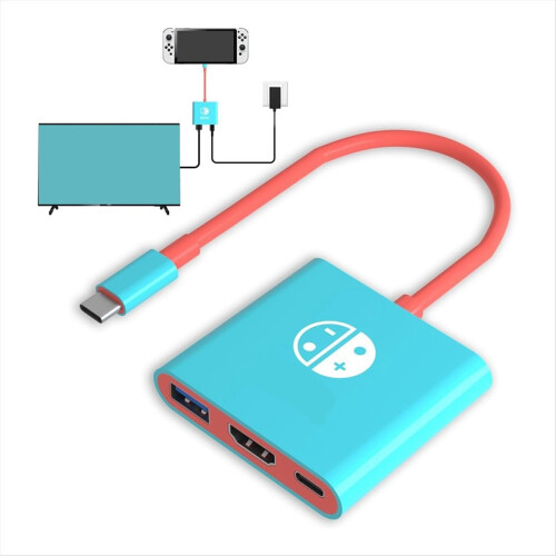 Prenosný dokovací adaptér pre Switch TV pre /OLED/ 1