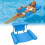 Pool Float Chair, Adult Inflatable Pool Yellow 2