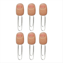 Realistic Finger Bookmark, Funny Finger Bookmark 6pcs