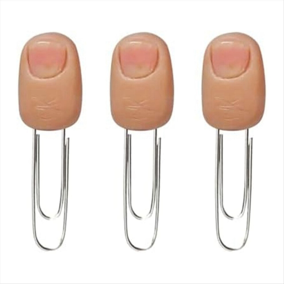 Realistic Finger Bookmark, Funny Finger Bookmark 3pcs