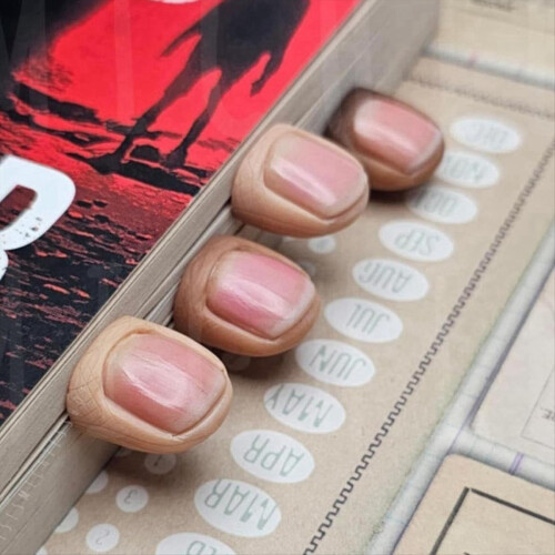 Realistic Finger Bookmark, Funny Finger Bookmark 6pcs 2