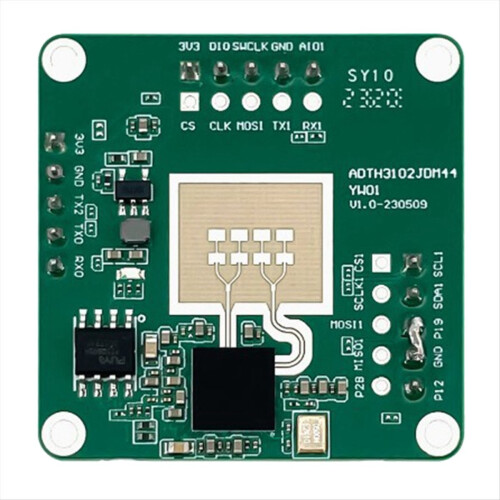 Módulo de radar sem contato com sensor de detecção de nível de onda milimétrica de 79G