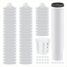 Cupă de amestecare pentru pulverizator de vopsea, sistem 1.0 (nu 2.0) - Kit de 50 bucăți a câte 20 uncii