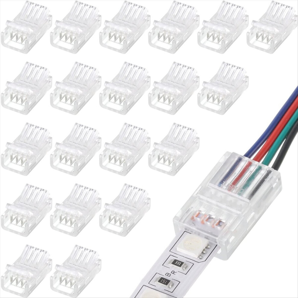 LED Light Strip Connectors 20 Waterproof LED Adapter Connectors-image-OPC-PMD66JX-NEW