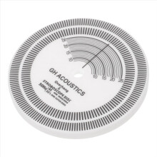 Test Rotationshastighedsdetektion Vinylindspilningshastighedsmåleskive