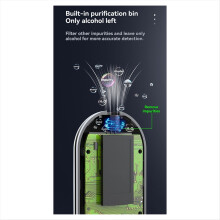 Detector de alcool sensibil de înaltă precizie G1, tester multilingv