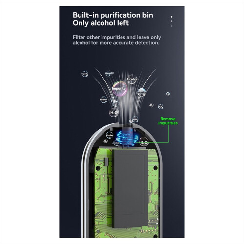 Detector de alcool sensibil de înaltă precizie G1, tester multilingv