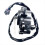 Til forreste differentialopdelingsenhed, transferkasse, servomotor 4