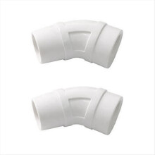 Pachet de 2 aspiratoare de piscină cu cot de 45 de grade W70244 pentru Zodiac G2 G3