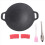 28 cm utendørs campinggrillplate non-stick koreansk grillplate 1