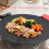 28 cm utendørs campinggrillplate non-stick koreansk grillplate 5