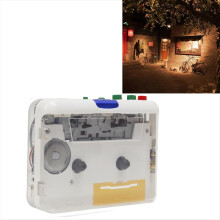 USB cassette player Tape to MP3 Color button