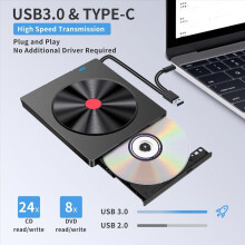 Externá optická mechanika, napaľovačka CD pre notebook, USB disk s filmami, DVD prehrávač