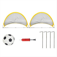 Plasă de fotbal pliabilă, 65 cm, dimensiune mare, portabilă, pentru copii