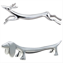 Legering Dachshunds Vill Hjort Spisepinne Ramme Spisepinne Holder Ornament