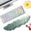 G-Keyboard håndledsstøttepude, ergonomisk design, sød skydekorationsgave 3