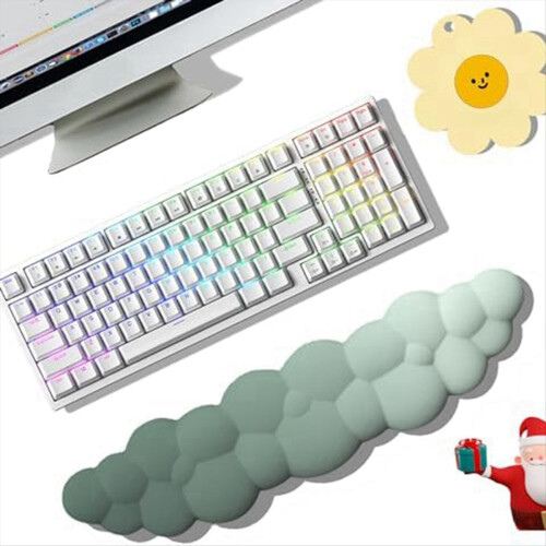 G-Keyboard håndledsstøttepude, ergonomisk design, sød skydekorationsgave 2