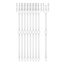 240 stk. blomsterplukker, kortholder, plast, blomsterkortholder, pinne, 24 cm