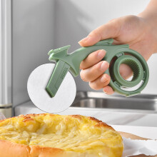 Pizza Cutter Metal Bicycle Shape Wheel Motocykel Valček