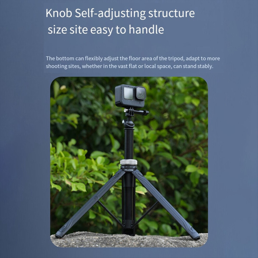 360 Rotation 1.5M Selfie Stick Foldable Tripod For 4711874420097