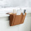 Felt Bedside Storage Organizer Anti-Slip Bedside Bag light gray 5