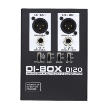 Audio Active DI BOX Közvetlen befecskendezéses doboz Alacsony zajszintű gitár DI