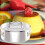 Φόρμα Flaneras για Flan Pan, από ανοξείδωτο ατσάλι με καπάκι 4