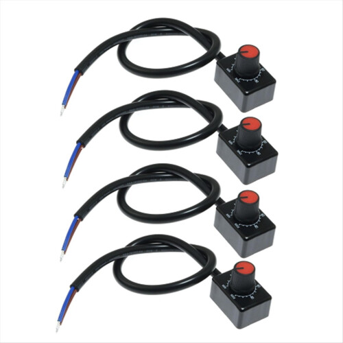 Ρυθμιστής LED με κουμπί DC 0/1-10V, παθητικός ρυθμιστής χαμηλής τάσης 4 τεμάχια