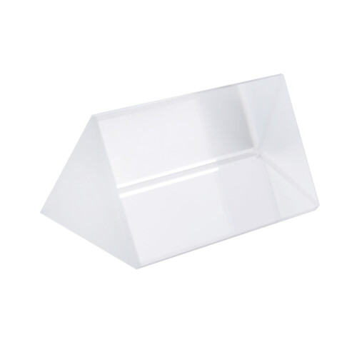Prisma triangular transparente de 4 peças para prismas ópticos de cristal com luzes de arco-íris 2