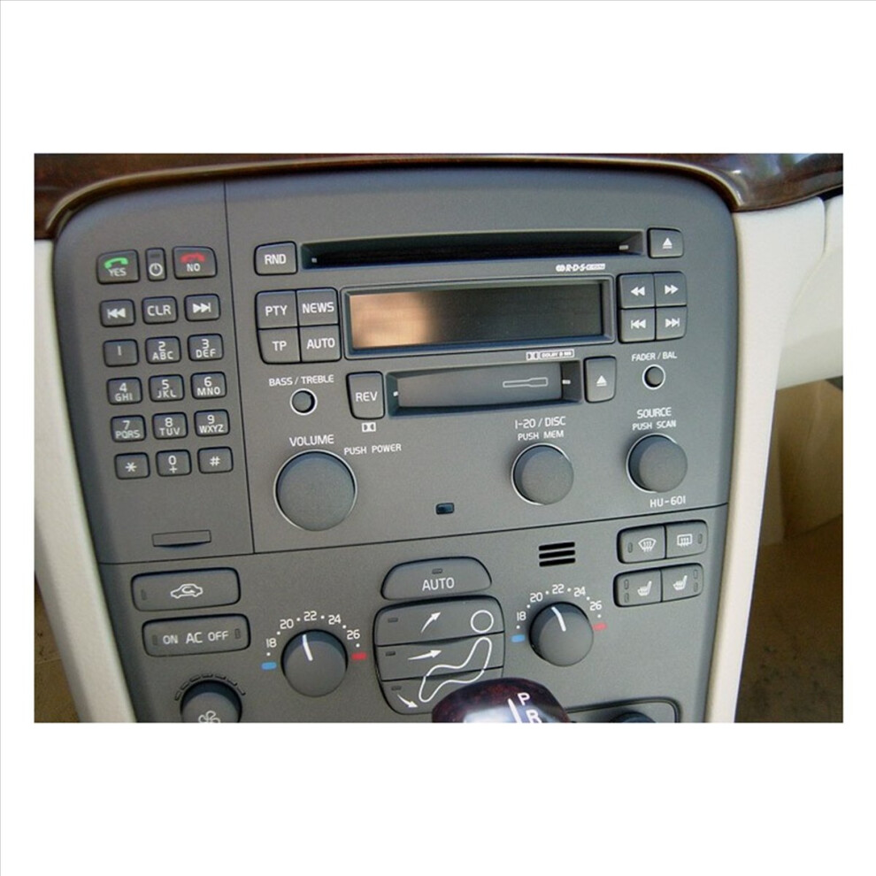 For S80 1999-2005 Car Stereo Fascia Dash Panel(173X98mm) 4711874432892