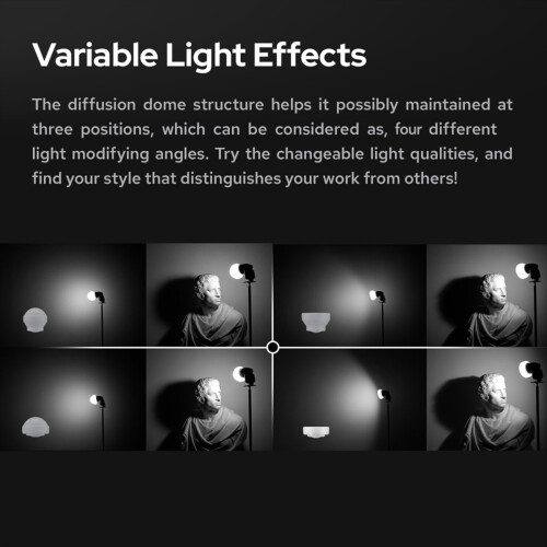 Flashdiffuser til V1-serien af flashes AD100PRO/200PRO Fotografering Live 2