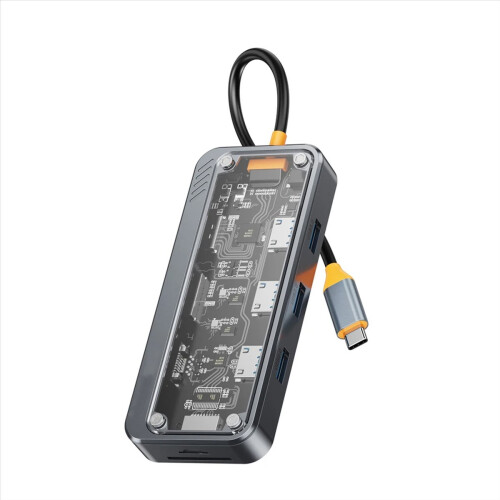 10v1 USB C Hub, Ethernet USB-C Multiport Adaptér