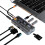 10v1 USB C Hub, Ethernet USB-C Multiport Adaptér 2