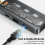 10v1 USB C Hub, Ethernet USB-C Multiport Adaptér 6