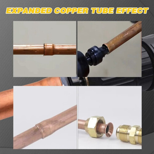 6Pcs Air Conditioner Copper Pipe Expander Swaging Drill Bit-A 2