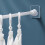 Nail-Free Pole Bracket Shower Retainers Mounts Racks Home Transparent 3
