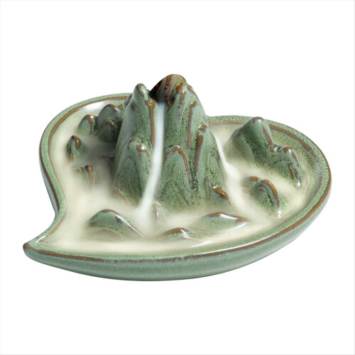 Vandfald Tilbagestrømnings Røgelsesbrænder Keramik, Aromaterapi Ornament