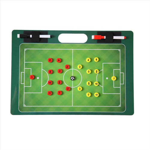 Magnetisk fodboldudklipsholder til dobbeltsidet whiteboard