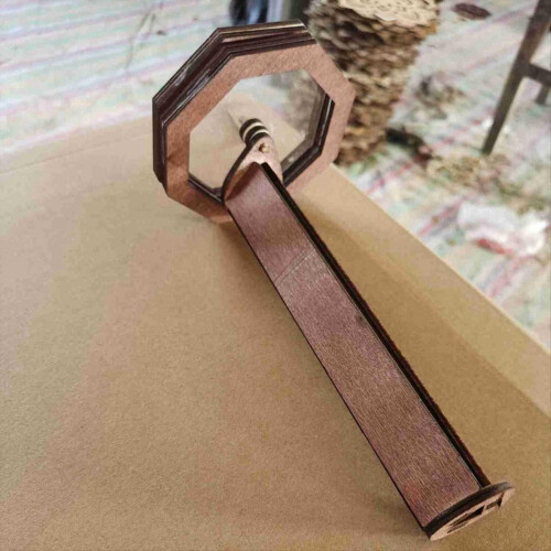 Ξύλινο κιτ καλειδοσκοπίου DIY για παιδιά εξωτερικού χώρου 2