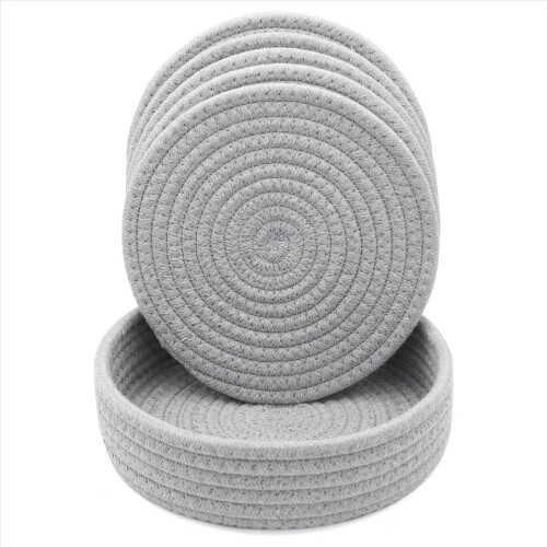 Trivets de 7 polegadas para pratos quentes, panelas e frigideiras quentes, para a mesa A