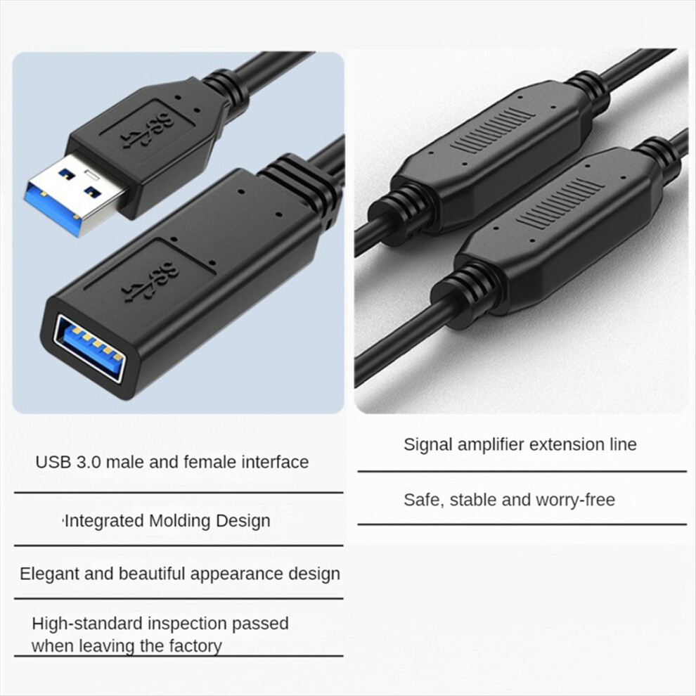 Usb 3.0 Extension Cable Male To Female Active Extension Cable 15Meter 4711874493435