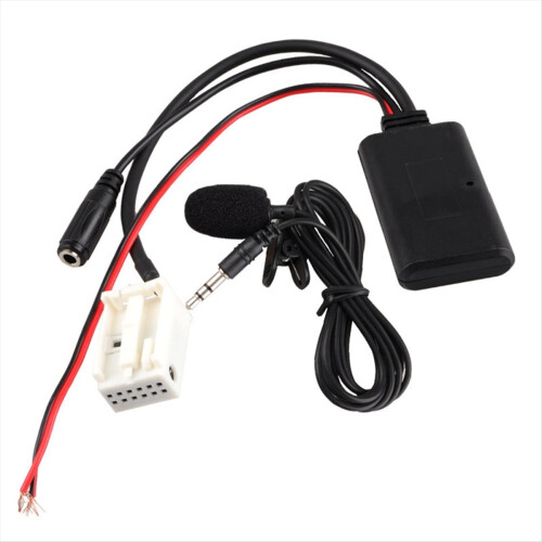 Aux Adapter 12Pin BT-συμβατός AUX-in Wire Connector Adapter για E60