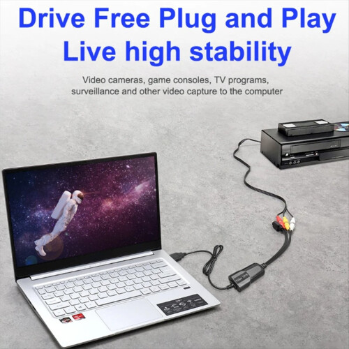 USB 2.0 videoopptakskort AV digital til USB-konverter for DV/ 2