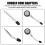 Gasoline Engine Compression Meter with M10 M14 Adapter 3