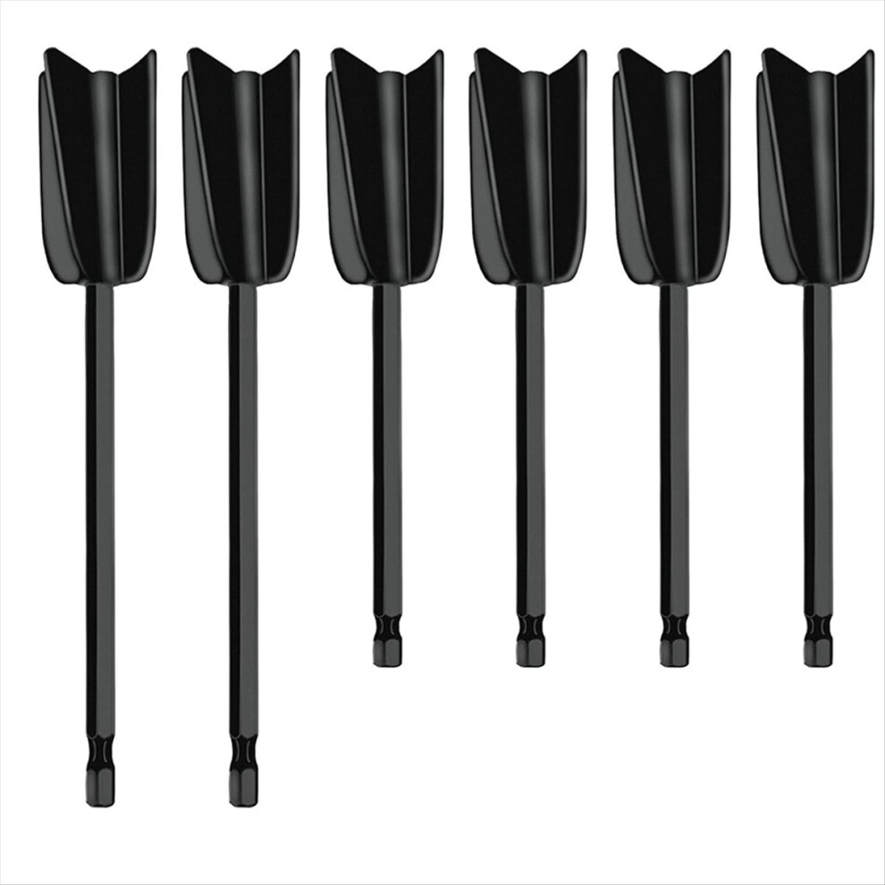 6Pcs Drill Mixer Attachment, Mixer Paddles For Mixing Paint Stirrer 4711874462080