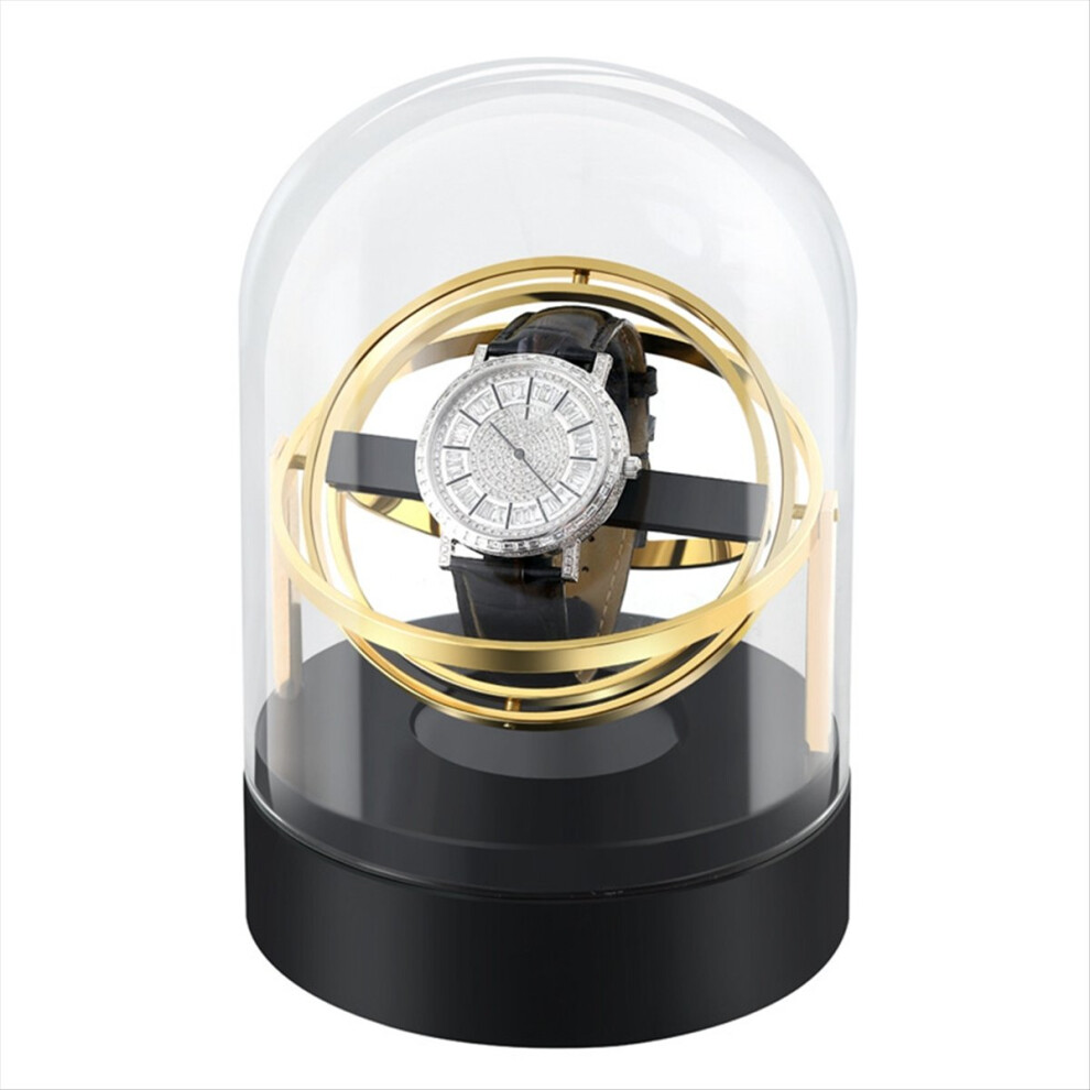 Watch Winder for Automatic Watches Box Gold (Without Watch)-image-OPC-PMD6GVK-NEW