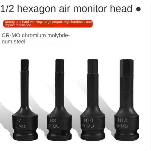 Σετ εξάγωνων μυτών κρούσης Drive Master 1/2 ίντσας, εξάγωνο κατσαβίδι, 10 τεμάχια 1