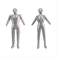 Manequim inflável de corpo inteiro feminino, modelo de torso, alfaiate