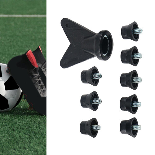 12 stk. pigger til fotballsko, M5, 13 mm, pigger til gresssko 1