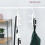 Handbag Hanger Backpack Storage Hook Scarf Tie Storage Hanging Rack 5
